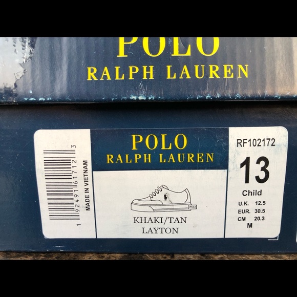 Polo Ralph Lauren Little Boys Layton EZ Casual sne - Picture 16 of 16